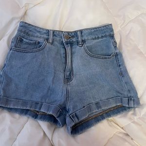high waisted pacsun mom shorts